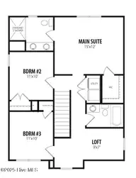 167 Bullseye Court, Middlesex, NC 27557 — 3-bedroom home in Archers Park, Middlesex, NC, photo 8 of 8: Second Floor