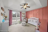 400 Carolina Pines Boulevard, New Bern, NC 28560 — 3-bedroom home in Carolina Pines, New Bern, NC, photo 22 of 41: Third Bedroom With Tray Ceiling