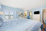 1505 Salter Path Road 412, Indian Beach, NC 28512 — 3-bedroom waterfront condo in Summer Winds Condominiums, Indian Beach, NC, photo 20 of 54: Primary Bedroom