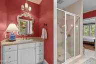 320 Arbutus Road, Southern Pines, NC 28387 — 5-bedroom home in Weymouth Height, Southern Pines, NC, photo 19 of 42: Primary Bath Shower