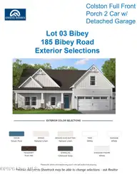 185 Bibey Road Lot 3, Carthage, NC 28327 — 4-bedroom home, Carthage, NC, photo 6 of 9: Selections 1