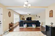 140 Pine Cove Road, New Bern, NC 28562 — 3-bedroom home in Pine Cove, New Bern, NC, photo 19 of 48: Looking into Living Room