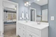 3389 Buffaloe Ridge Court, Rocky Mount, NC 27804 — 3-bedroom home in Tharrington Way, Rocky Mount, NC, photo 19 of 38: Double Vanity
