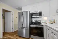 510 W Bogue Boulevard, Atlantic Beach, NC 28512 — 3-bedroom home, Atlantic Beach, NC, photo 19 of 55: stainless appliances in kitchen