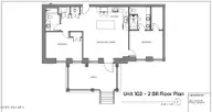 805 Mulberry Street Unit 102, Beaufort, NC 28516 — 2-bedroom condo in 805 Mulberry, Beaufort, NC, photo 23 of 24: Floor Plan