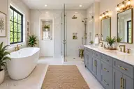 4056 Northwest Road, Leland, NC 28451 — 3-bedroom home, Leland, NC, photo 4 of 5: AI generated bathroom