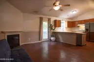 123 Daphne Drive, Hubert, NC 28539 — 3-bedroom home in Foxlair, Hubert, NC, photo 6 of 27: Livingroom/kitchen