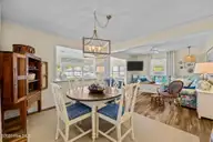 510 W Bogue Boulevard, Atlantic Beach, NC 28512 — 3-bedroom home, Atlantic Beach, NC, photo 10 of 55: dining/living room combo