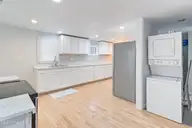 909 1st Street, Elizabeth City, NC 27909 — 3-bedroom home in Improvment Co of E.C., Elizabeth City, NC, photo 11 of 26: Kitchen and Laundry