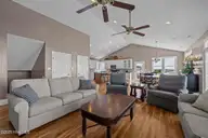 1608 Ocean Drive, Emerald Isle, NC 28594 — 5-bedroom waterfront home in Emerald Isle By The Sea, Emerald Isle, NC, photo 17 of 64: Living Room