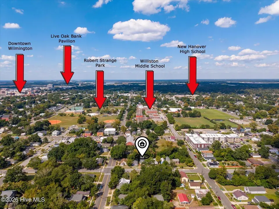 1005 Queen Street, Wilmington, NC 28401 — 3-bedroom waterfront home in Downtown, Wilmington, NC, photo 1 of 52: 04-DJI_20260929114519_0128_D-HDR-Edit
