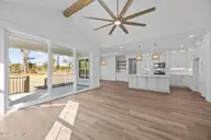 498 Genoes Point Road SW, Supply, NC 28462 — 3-bedroom waterfront home in Lockwood Folly, Supply, NC, photo 18 of 56: Open kitchen