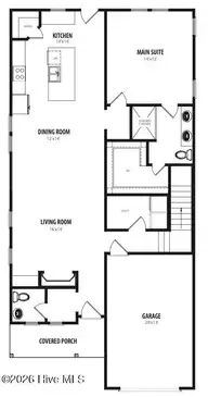 262 Bullseye Court, Middlesex, NC 27557 — 3-bedroom home in Archers Park, Middlesex, NC, photo 3 of 4: First Floor