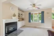 319 Holly Lane, Newport, NC 28570 — 2-bedroom waterfront home in Sound View Park, Newport, NC, photo 10 of 34: Living Room