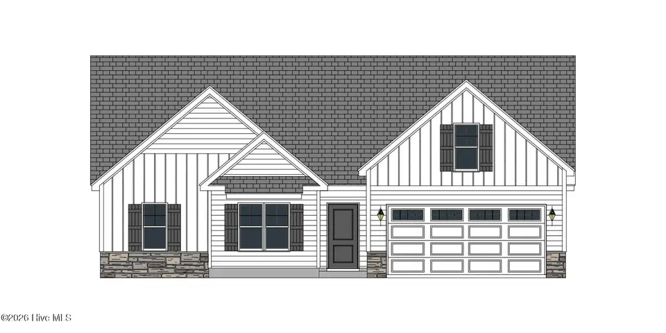 2345 Rhinestone Drive, Winterville, NC 28590 — 3-bedroom home in Davenport Farms @ Emerald Park, Winterville, NC, photo 1 of 24: Jordan Plan