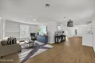 124 Ocean View Avenue, Kure Beach, NC 28449 — 2-bedroom waterfront home in Hanby Beach, Kure Beach, NC, photo 3 of 44: AI Staged