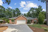 44 Winding Trail, Whispering Pines, NC 28327 — 4-bedroom home in Whispering Winds, Whispering Pines, NC, photo 15 of 22: Front