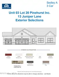 13 Juniper Lane, Pinehurst, NC 28374 — 3-bedroom home in Village Acres, Pinehurst, NC, photo 2 of 5: Exterior Selections