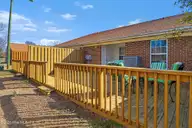 2900 Myrtle Street 11 Rosewood Village, Morehead City, NC 28557 — 2-bedroom townhome in Rosewood Village, Morehead City, NC, photo 5 of 27: Back Deck