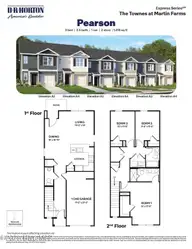 215 Maddox Drive, Aberdeen, NC 28315 — 3-bedroom townhome in Martin Farms, Aberdeen, NC, photo 23 of 23: Pearson - Express Series_TOWNES AT MARTI