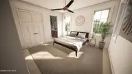 Lot 46 Beacons End Terrace, Wilmington, NC 28412 — 4-bedroom waterfront home in Shoreline, Carolina Beach Inlet, Wilmington, NC, photo 9 of 17: Guest Bedroom