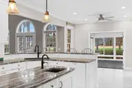 3708 Fairfield Way, Southport, NC 28461 — 4-bedroom waterfront home in St James, Southport, NC, photo 18 of 75: Prep Sink in Island
