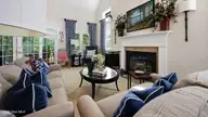 107 Pamlico Lane, Chocowinity, NC 27817 — 3-bedroom waterfront home in Cypress Landing, Chocowinity, NC, photo 9 of 76: Living Room View 3