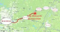 Lot 1 Hope Creek Trail, Spring Hope, NC 27882 — lot, Spring Hope, NC, photo 4 of 21: Area Map