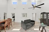 107 Knotline Road, New Bern, NC 28562 — 3-bedroom waterfront home in River Bend, New Bern, NC, photo 10 of 67: 10_living area & dining area