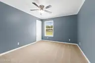 165 Godfrey Boulevard, Havelock, NC 28532 — 3-bedroom waterfront home in Godfreys Creek Estates, Havelock, NC, photo 21 of 52: Bedroom 2