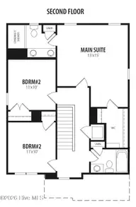 139 Cordgrass Court, Smithfield, NC 27577 — 3-bedroom home in Marin Woods, Smithfield, NC, photo 13 of 13: Second Floor