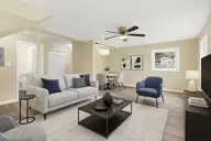 406 Carole Drive, Jacksonville, NC 28540 — 3-bedroom home in Pine Forest Acres, Jacksonville, NC, photo 22 of 42: staged-Carole Basement-contemporary
