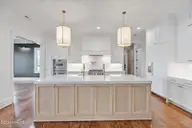 515 Martin Livestock Road, Princeton, NC 27569 — 5-bedroom waterfront home in Lakeview Estates, Princeton, NC, photo 13 of 52: DSC04742-Kithcen island straight on
