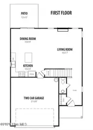 110 Cinnabar Street, Clayton, NC 27527 — 4-bedroom home in Riverwood Ranch, Clayton, NC, photo 19 of 26: First Floor