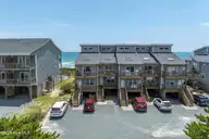 1784 New River Inlet Road 4, North Topsail Beach, NC 28460 — 3-bedroom waterfront townhome in Shipwatch Villas, North Topsail Beach, NC, photo 2 of 60: 1784 #4 New River Inlet Road - Aerial -