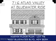 4007 Bluewater Boulevard, New Bern, NC 28562 — 4-bedroom home in Bluewater Rise, New Bern, NC, photo 2 of 13: 716-AV - ELEVATION
