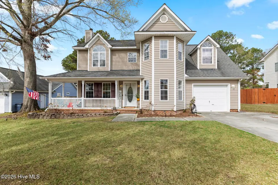 169 Audubon Drive, Jacksonville, NC 28546 — 4-bedroom home in Sharon Hills, Jacksonville, NC, photo 1 of 32