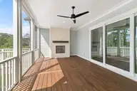 534 Sheldrake Court, Beaufort, NC 28516 — 4-bedroom home in Beau Coast, Beaufort, NC, photo 3 of 64: Screened in Rear Porch