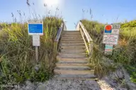 254 1 Topsail Road, North Topsail Beach, NC 28460 — waterfront lot in Old Settlers Beach, North Topsail Beach, NC, photo 18 of 23: Adjacent Public Beach Access
