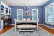 237 Sea Dreams Drive, Atlantic Beach, NC 28512 — 2-bedroom waterfront home in Sea Dreams, Atlantic Beach, NC, photo 23 of 71: Dining Area View