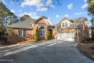 211 Port Side Drive, Sneads Ferry, NC 28460 — 4-bedroom waterfront home in North Shore Country Club, Sneads Ferry, NC, photo 1 of 55: Frontview
