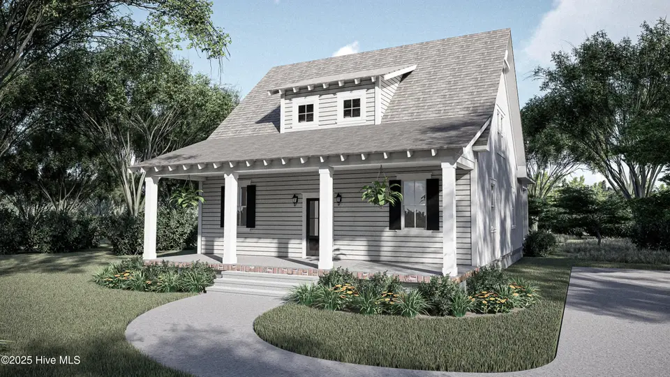 110 Live Oak Commons, Beaufort, NC 28516 — 3-bedroom home in Live Oak Commons, Beaufort, NC, photo 1 of 8: House Rendering