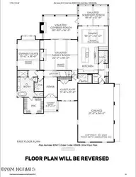 1306 Barkentine Drive, New Bern, NC 28560 — 4-bedroom home in Fairfield Harbour, New Bern, NC, photo 19 of 19: 1st floor room dimensions