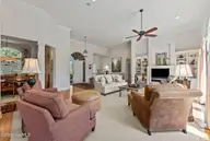 63 Stoneykirk Drive, Pinehurst, NC 28374 — 3-bedroom home in Pinewild CC, Pinehurst, NC, photo 7 of 49: Living Room Edit