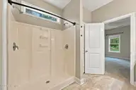 611 Weeping Willow Lane, Jacksonville, NC 28540 — 4-bedroom home in Blue Creek Estates, Jacksonville, NC, photo 24 of 51: Primary bathroom