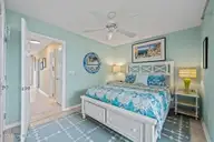 3826 Island Drive, North Topsail Beach, NC 28460 — 3-bedroom waterfront townhome, North Topsail Beach, NC, photo 7 of 52: 1st Floor Bedroom