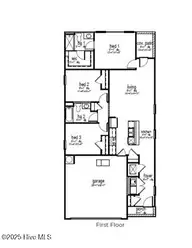 3112 Tasso Drive SW, Sunset Beach, NC 28468 — 3-bedroom home in Southshore Bay, Sunset Beach, NC, photo 2 of 29: Downing Floor Plan MLS