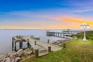 103 Waterfront Avenue, Newport, NC 28570 — 3-bedroom waterfront home, Newport, NC, photo 5 of 79: Evening Sunsets
