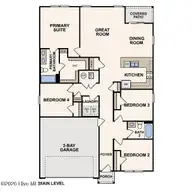 2807 Winding Ridge Drive W 100, Wilson, NC 27893 — 5-bedroom home in Bright Leaf, Wilson, NC, photo 2 of 2: Cabot-floor-1