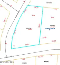 353 418 Indian Pipe Lane, Vass, NC 28394 — lot in Woodlake, Vass, NC, photo 3 of 4: Moore Co GIS Image